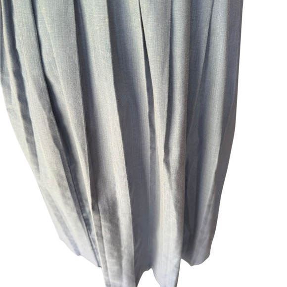 1950s Carol Brent Floral Embroidered Poly/Cotton Blend Day Dress - Picture 3 of 7